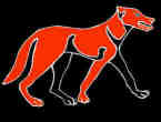 Wolf based on Newbigging Leslie stone sketch copyright � 2002 Aaron Miller for Cruithne Designs 